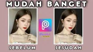 Tutorial Menghapus Background Foto di Android Mudah Banget || PicsArt Tutorial