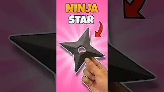 How to Make Paper Shuriken | Naruto Weapons with Paper | Ninja Star🤩