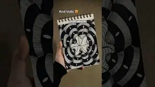Wobble doodle tutorial 😻 Day 68 #shorts #doodlewithnadia #art