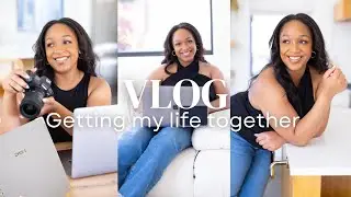 GETTING MY LIFE TOGETHER for a new month! Planning, goal setting & organizing