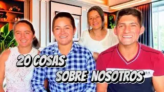 LES PRESENTAMOS A NUESTRAS HERMANAS , 20 COSAS SOBRE NOSOTROS 🤯 // Los Escachaitos