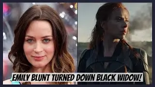 Emily Blunt Turned Down Black Widow! | VIX