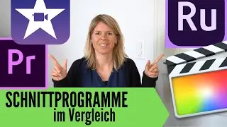 Videoschnittprogramme im Vergleich: iMovie - Rush - Premiere Pro - Final Cut Pro X