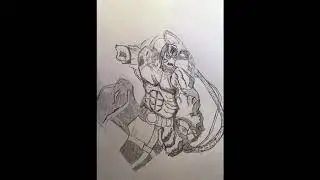 Drawing And Inking Bane