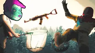 СКАМЛЮ КАЛАШИСТОВ В ЛОВУШКЕ С ВЕРСТАКОМ | RUST | РАСТ