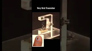 Very First Transistor