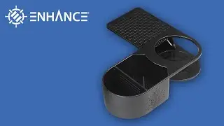 ENHANCE Clip-On Desk Cup Holder | Product Features