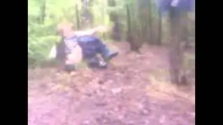 Жопой в гавно