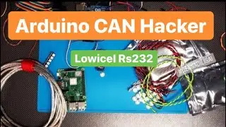 Arduino CanHacker Lowicel (making friends with Arduino and CanHacker program)