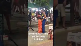 Boneca dançarina em Porto de Galinhas