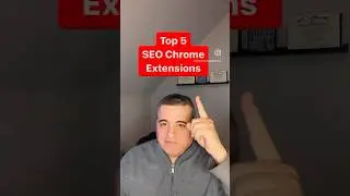 Top 5 SEO chrome Extensions! 