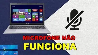 Microfone não funciona no PC