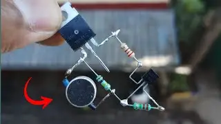 How To Make Simple Clap Switch circuit 12v