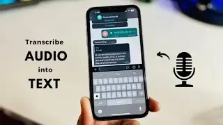 Convert audio to Text - EFFORTLESS || Transcribe audio messages into Text messages