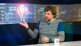 Актуальне інтерв'ю на 9 каналі  Микола Каблука про світло, як інструмент донесення сенсів