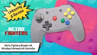 Retro Fighters Brawler 64 Wireless Controller | Nintendo 64 | Unboxing & Review