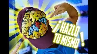 COMO PERSONALIZAR TUS GORRAS - Fácil y en casa