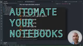 Compose a reproducible pipeline from multiple Jupyter Notebooks in JupyterLab