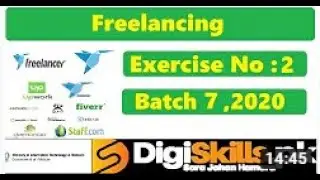 Digiskills - Freelancing Exercise 2 Solution Batch 07 | Hands-on Exercise No.2 || Batch 7