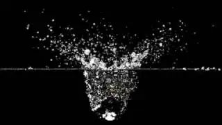Blender - water splash (low sampling - 