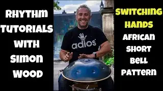 How to play the African Short Bell / Afro-Cuban in 12/8  Part 2 - Switching Hands