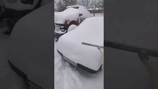 Настоящий зима пришла😃👍