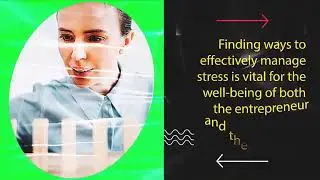 How can entrepreneurs effectively manage their stress?