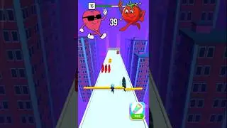 Roof rails 3D 😎😮 amazing android game level--16 #shorts #tootalgaming69 #ytshorts #gaming