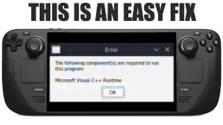 Fix Visual C++ Runtime Error for Non-Steam QUACK Games | Steam Deck Tips & Tricks 