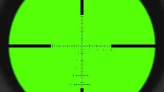 SNIPER SCOPE 4K FREE High Precision Realistic Green Screen Chromakey Call of duty نطاق قناص تعيين