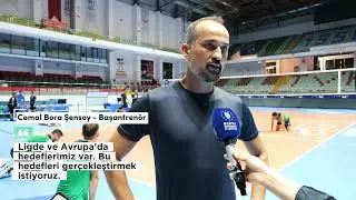 🗣️ Voleybol takımımız Başantrenörü Cemal Bora Şensoy'dan Açıklamalar