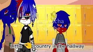 Countries In High School || Countryhumans/Countrygacha || TW: Cringe, Bad English, Curse Words ||