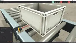 Factory IO Scene -From A to B Set and Reset- using CCW, Allen Bradley Connected Components Workbench