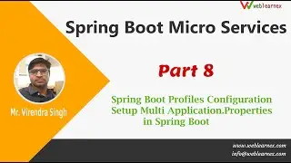 spring Boot Profiles Configuration | Setup Multi Application.Properties in Spring Boot | Part 8