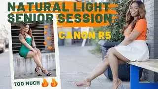 Natural Light Senior Photography Shoot in Memphis, TN Canon R5