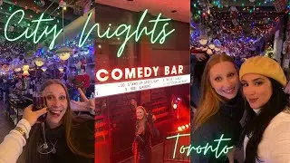 City Nights with my girl! Comedy Bar/ Miracle on Bloor (secret not so secret Christmas bar lol!)
