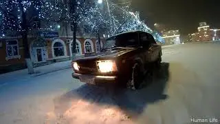Теплый снежный вечер. Жига боком) 5 марта 2021