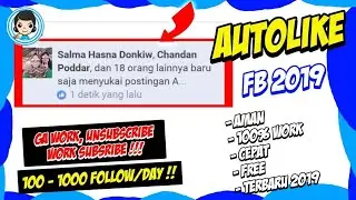 Cara Auto Like Status Facebook 100 - 1000 PerHari 100% Work - Terbaru 2019