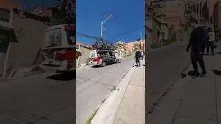 TOO STEEP for our MTB Shuttle 😅💪 #mtb #bike #bikelife #ridemtb #bolivia #downhill #freeridemtb