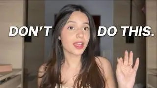 UNHINGED *COLLEGE ADVICES* FROM PERSONAL EXPERIENCE!!