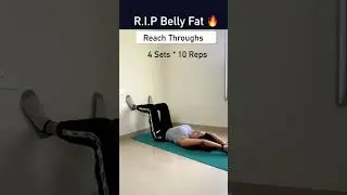 Wall Workout For Flat Belly and Tiny Waist 🔥 No Equipment ❌ 