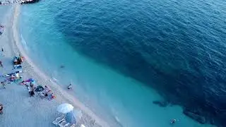 Adriatic coast most beautiful beach, Croatia 2024
