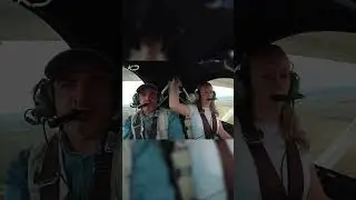 Даша пилотирует самолёт Borey. Первый полёт 
