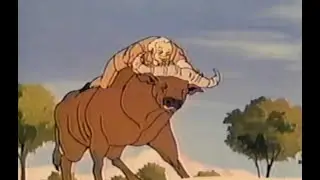 Karate Kid (TV Series) Mr. Miyagi uses secret Miyagi pressure points on bull..,