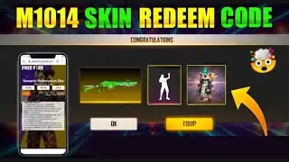 Free Fire Today Redeem Code 21 july | ff Reedem Codes | Emote Green M1014 Redeem Code Free Fire