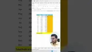 Find Profit and Loss percentage in #excel #exceltips #msoffice #accounting #shorts #viral