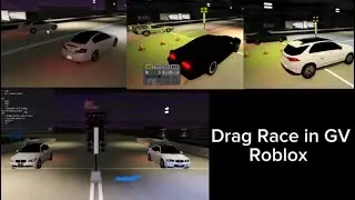 Drag racing with vistaEV1 in Greenville Roblox