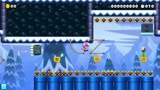 【SPEED RUN】三段ジャンプ禁止令発動 ~20sec~ by くろねこ_BC [Mario Maker 2]