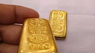 Union Bank Of Switzerland 10 Tolas (116.6 Gr.) 24 CARAT GOLD BULLION BAR 999.0 PURE GOLD