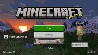 MINECRAFT UPDATE 2.39 OR 1.18.12